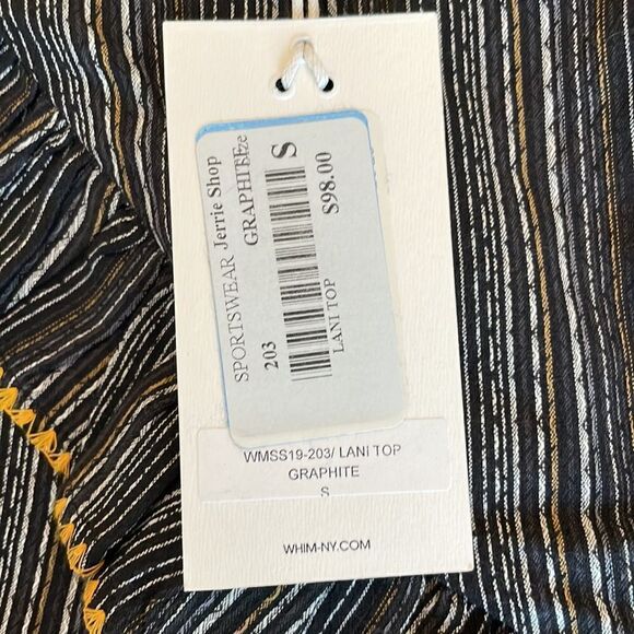 WHIM ASYMMETRICAL TANK TOP.  NEW WITH TAGS - Picture 2 of 12